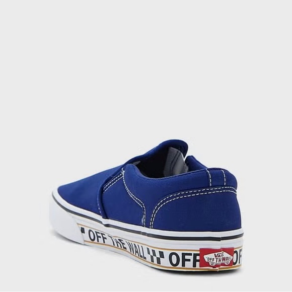 VANS ASHER SLIP-ON SKATE SHOES - Picture 3 of 4
